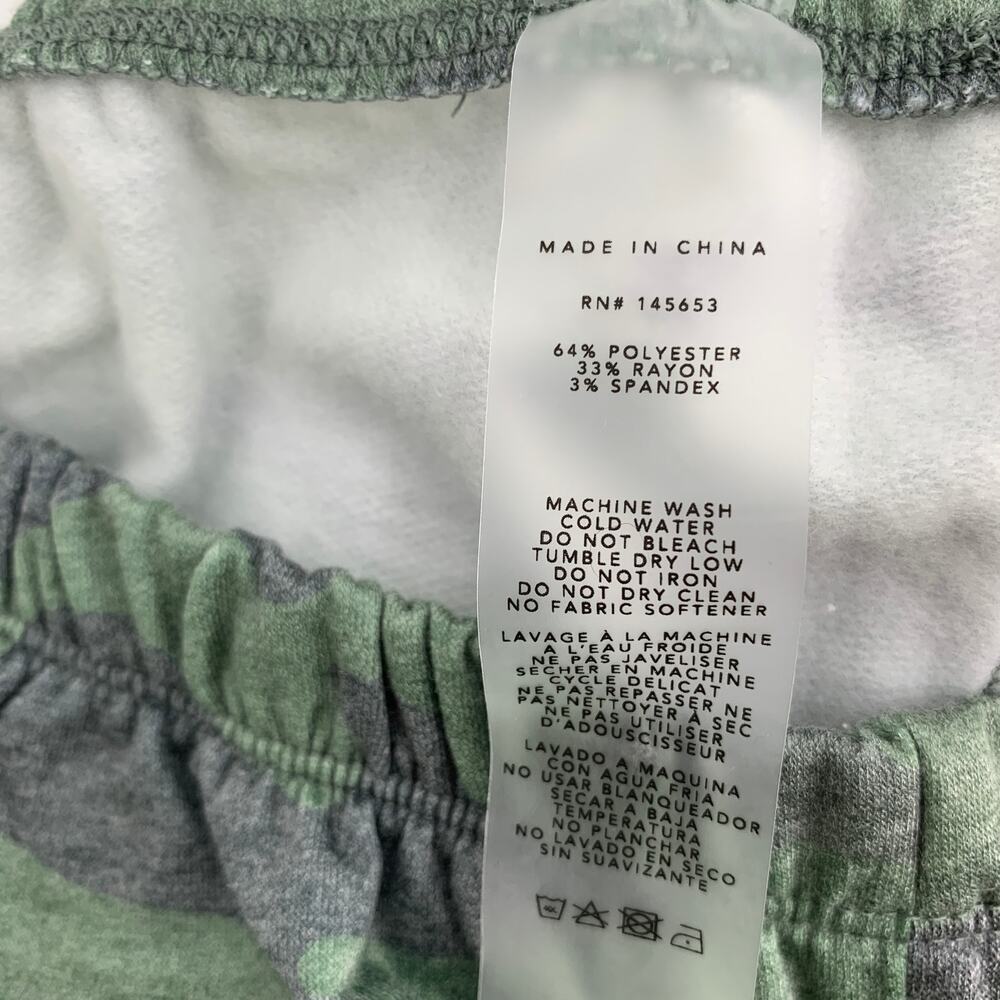 AR-33 Joggers Size XS Green Camo Camoflague Pant NEW AR33 Workout Athleisure - Picture 6 of 8